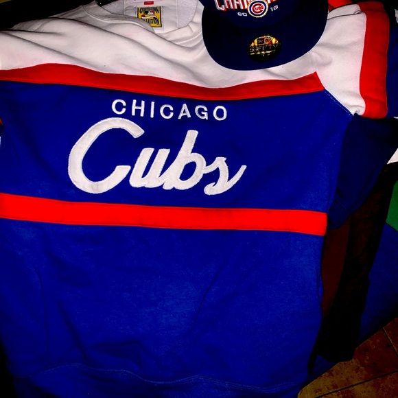 Mitchell and Ness Chicago Cubs Sweater - Picture 1 of 3